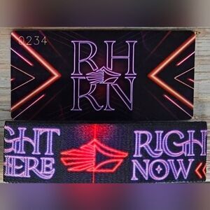ZOX "RIGHT HERE, RIGHT NOW" #234 CROWN EVENT STRAP - RARE  COLLECTIBLE WRISTBAND